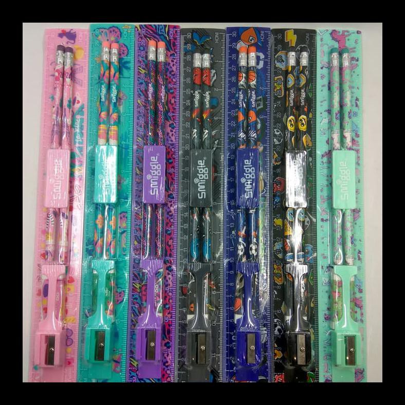 

STOK BARU SMIGGLE COMBO RULER - PENGARIS PENSIL PENGHAPUS RAUTAN SET SMIGGLE PAKET ALAT TULIS MURAH