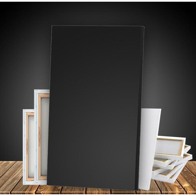 

Kanvas Lukis Hitam plus Spanram 140x80 cm Canvas 140x80cm by Ravalio