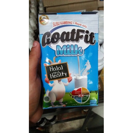 

Susu kambing - Susu Kambing Goat Fit - Susu Kambing Instant