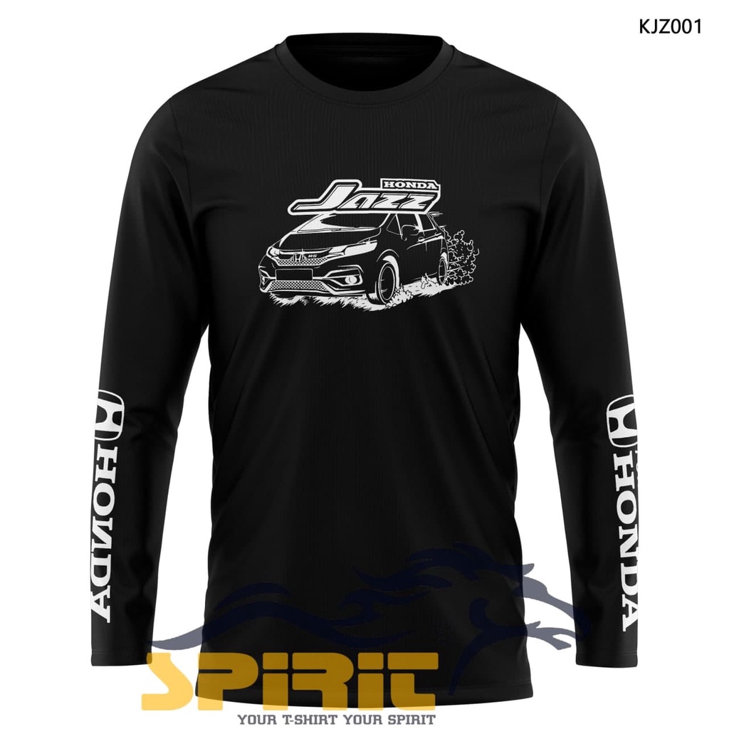 Baju Kaos Mobil Honda Jazz ge8 Pria Wanita Premium Original Otomotif Racing Cotton Combed 24s