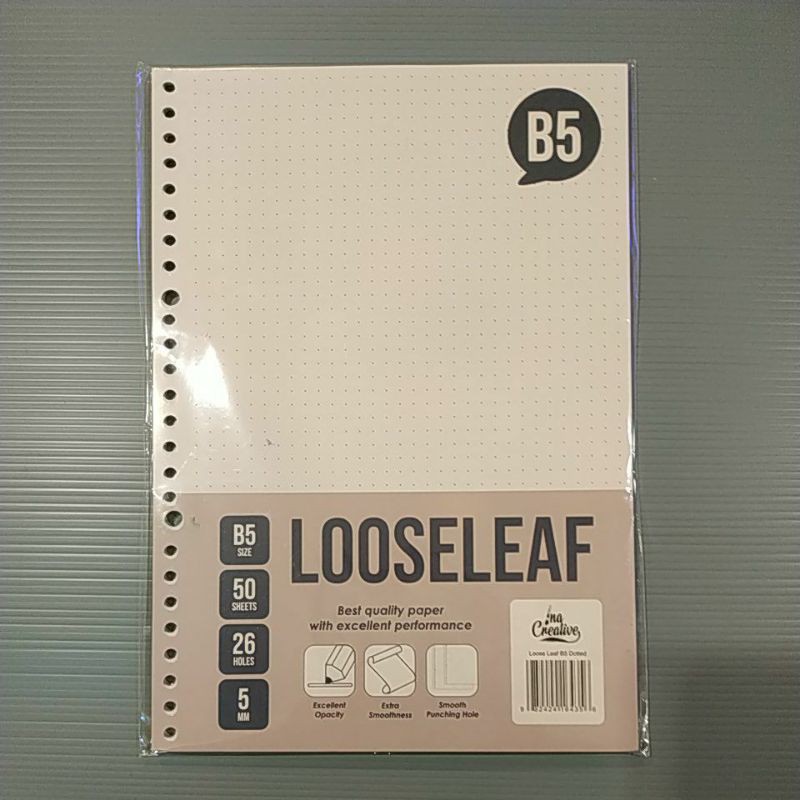 Looseleaf titik uk B5