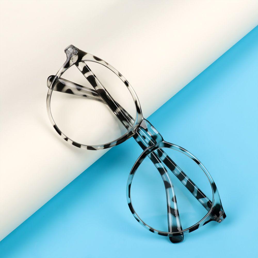 Suyo-1.0 ~ - 4.0 Kacamata Miopia Frame Bulat Lensa Flat Anti UV Untuk Pria / Wanita