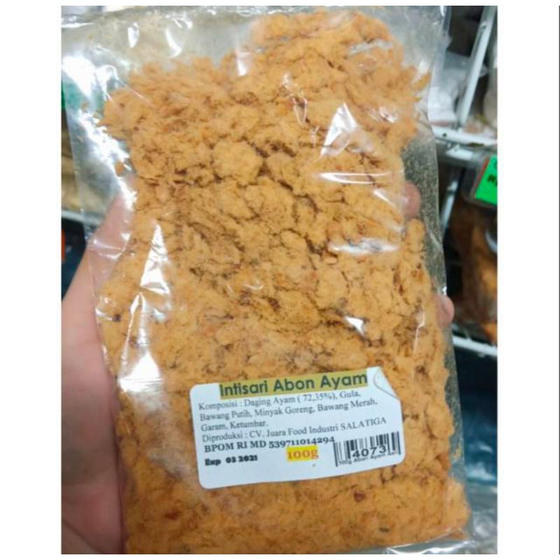 

100GR INTISARI ABON AYAM