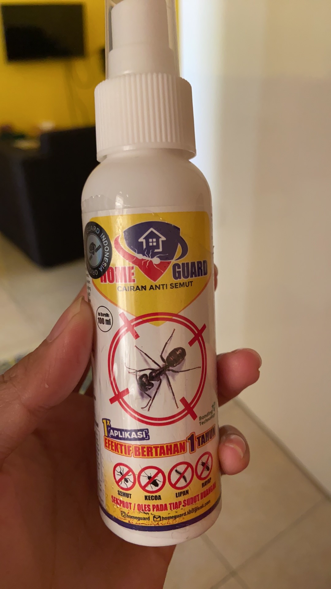 Home Guard Homeguard Cairan Anti Semut 100ml 250ml 500ml