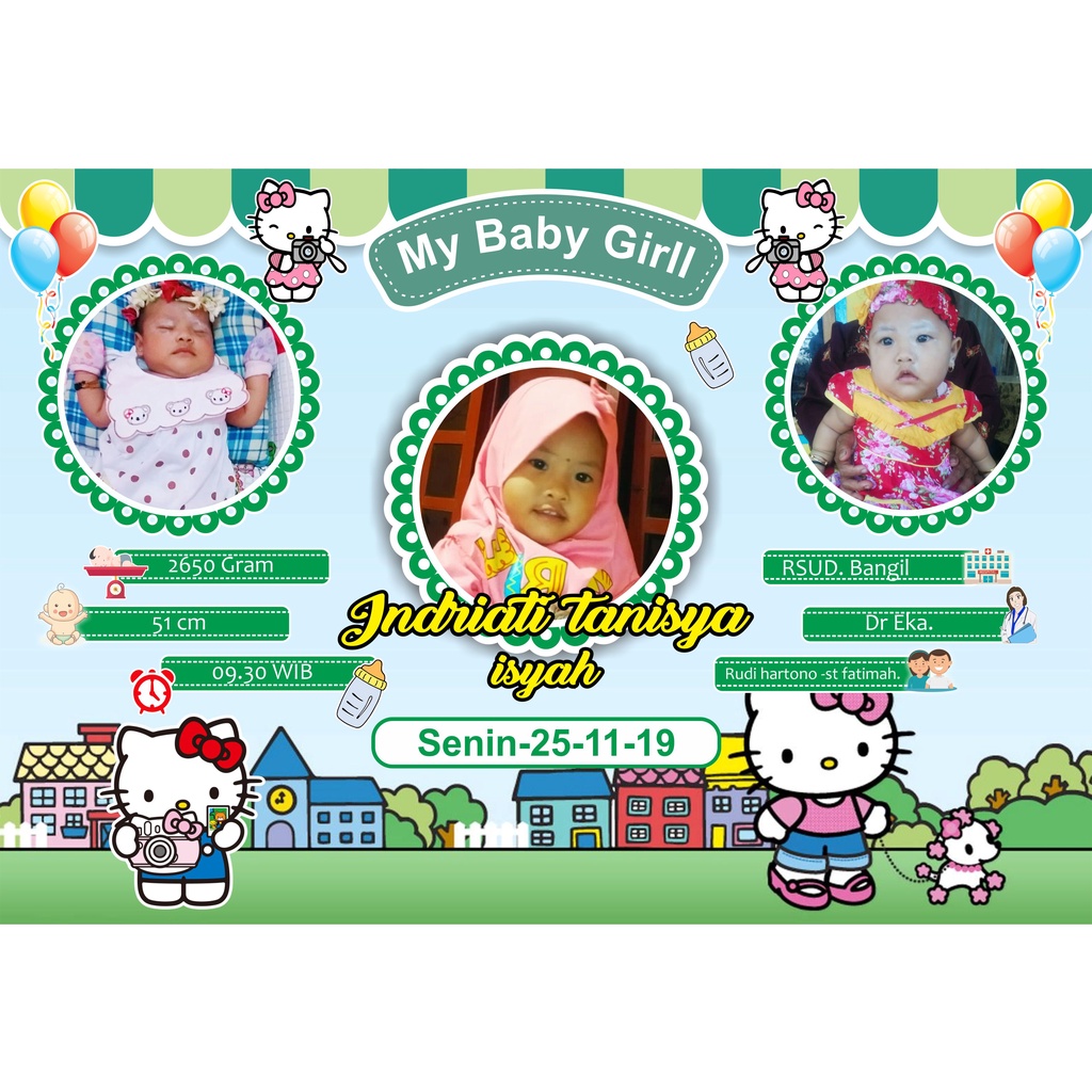 CETAK BIODATA BAYI UKURAN BESAR 17R/12Rs (48x32)cm-42