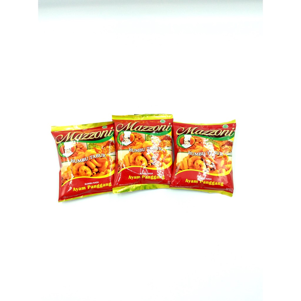 

MAZZONI BUMBU TABUR RASA AYAM PANGGANG 100 GR