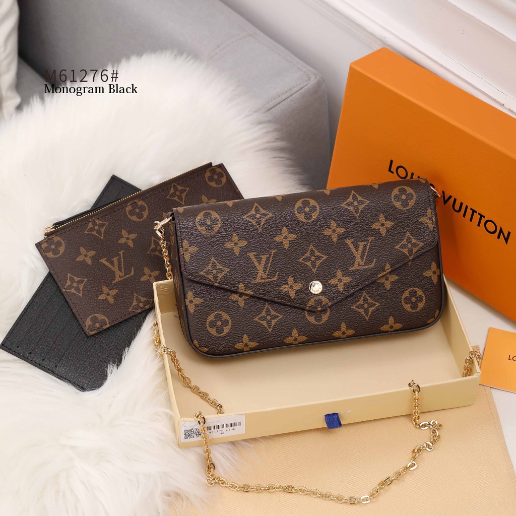 LOUIS VUITTON MACASSAR SLING PM, Luxury, Bags & Wallets on Carousell