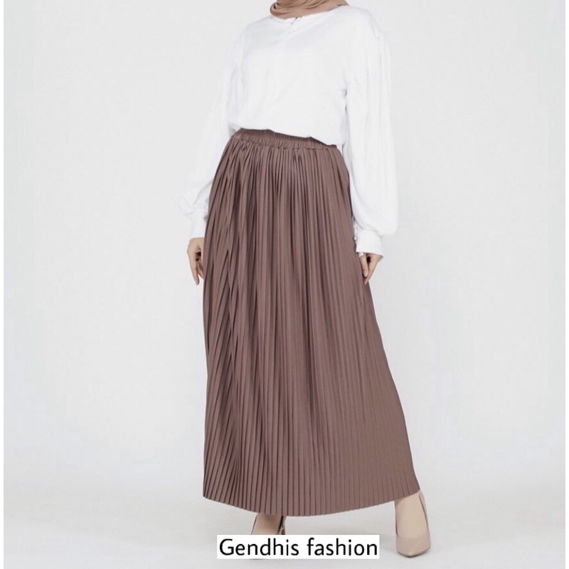 BIA SKIRT| ROK PLISKET KECIL MODEL LURUS