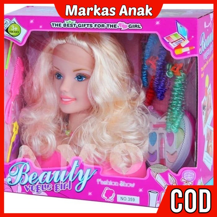 Mainan Anak Anak Umur 3 4 5 6 Tahun Rumah Alatke upkeUp mekap Dandan Dandanan salon salonan Kosmetik