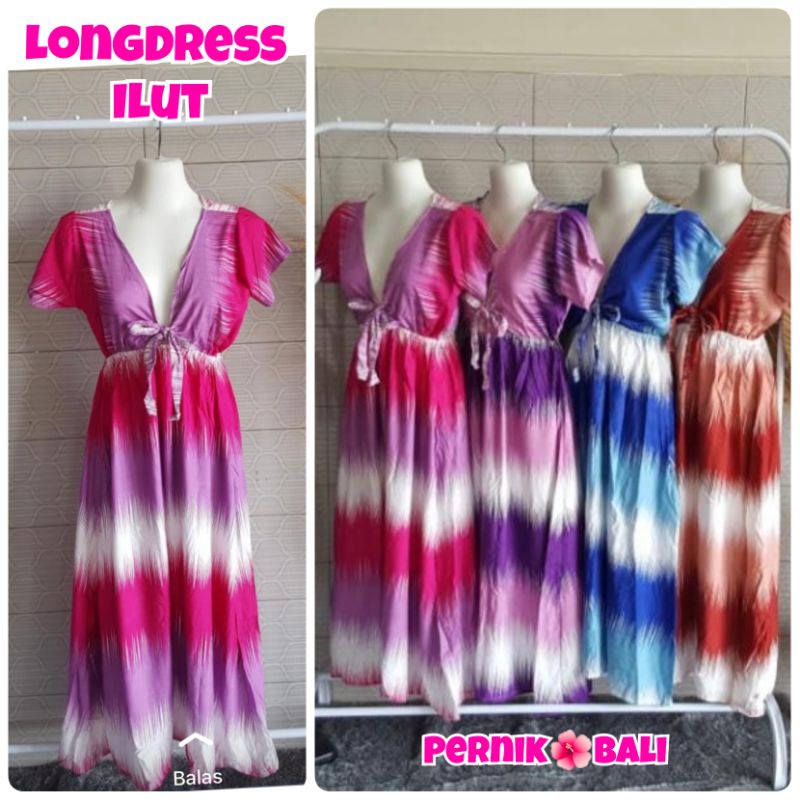Longdress Ilut Gradasi Rayon PernikBali