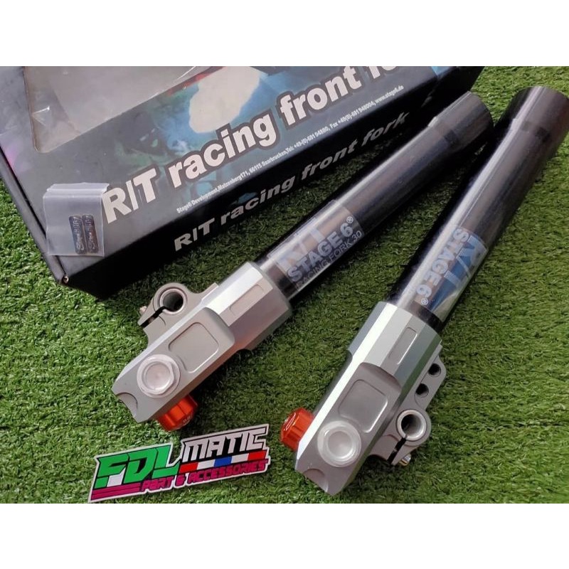 BOTTOM SHOCK DEPAN RT STAGE 6 DUS HITAM ORIGINAL THAILAND