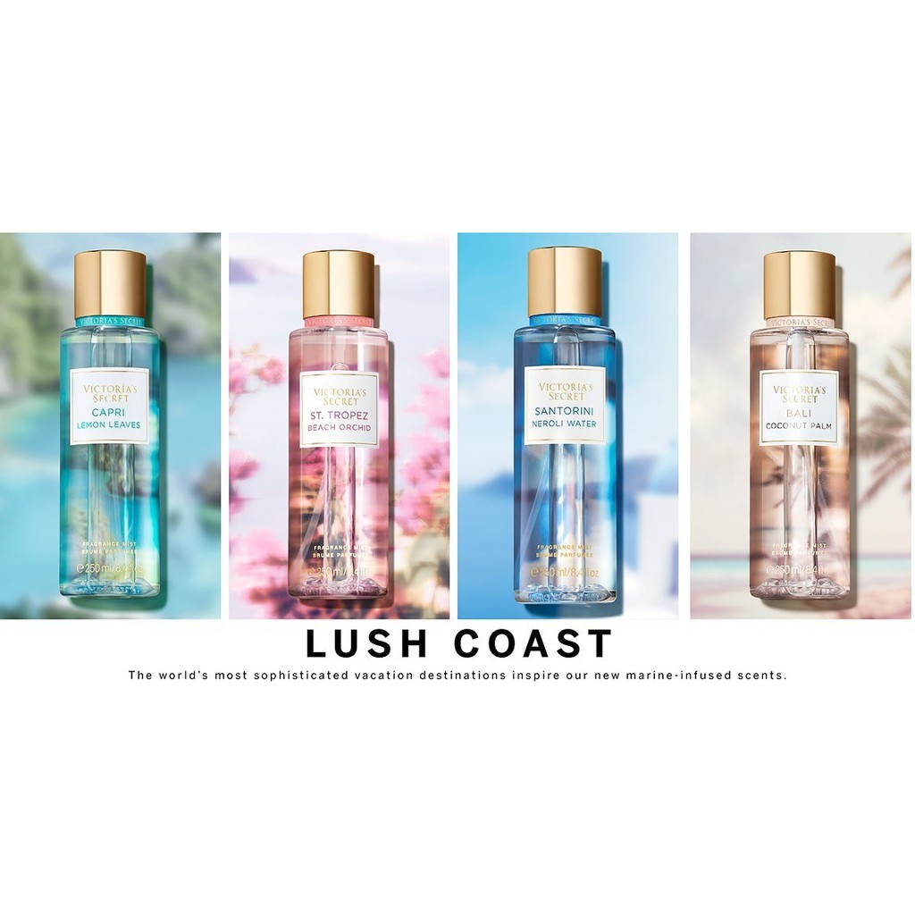 Victoria's Secret Fragrance Mist Lush Coast Series