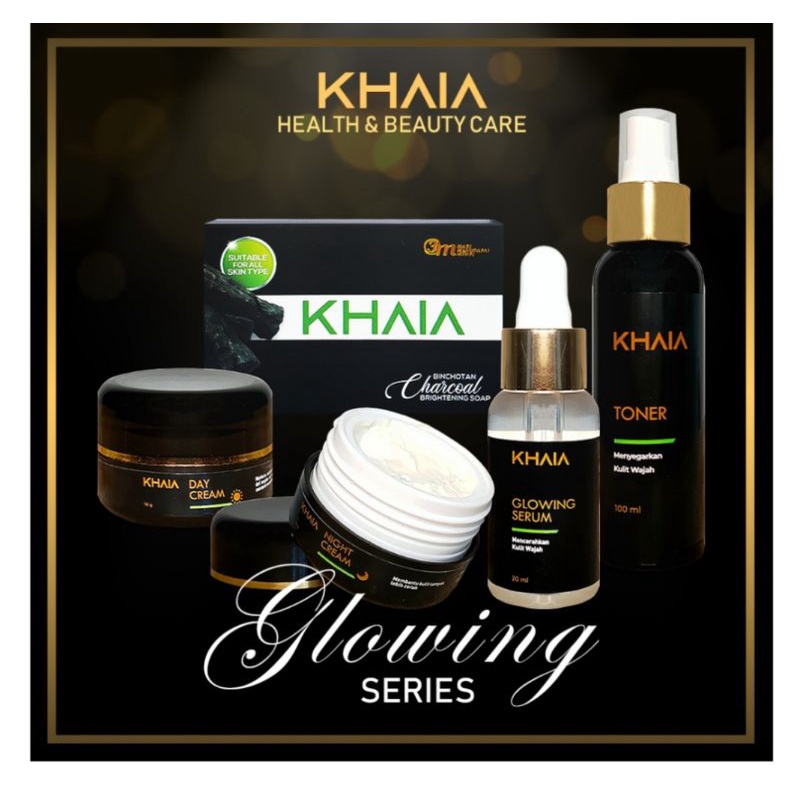 serum glowing 100% original by khaia