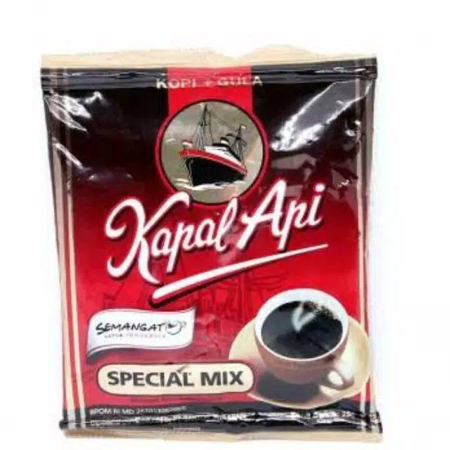 

Kapal Api Spesial Mix Sachet Berat - 25 Gram