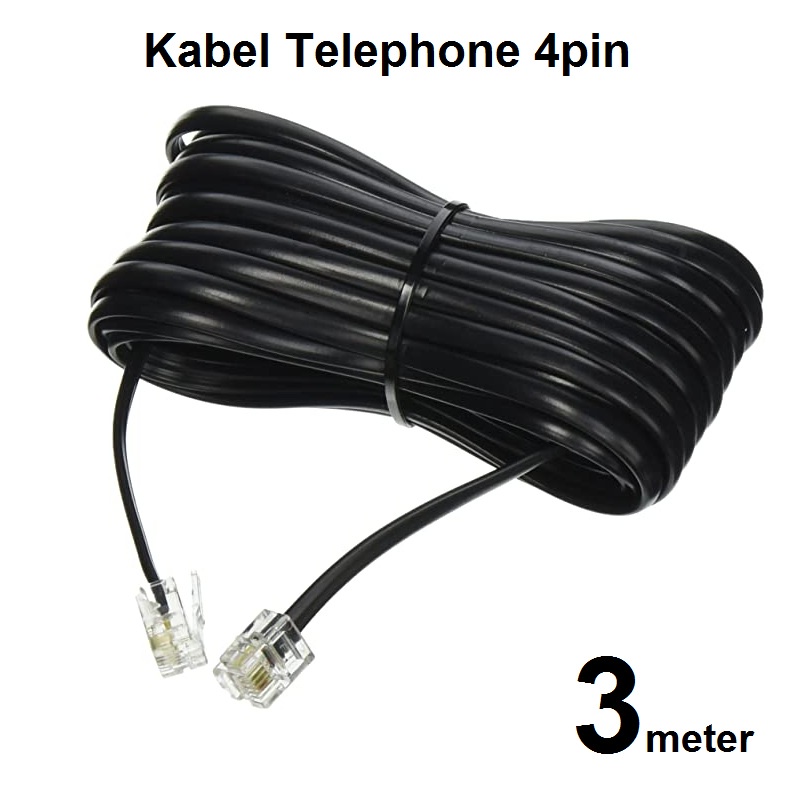 Kabel Telepon / Telephone 3M