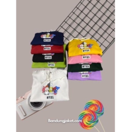 BT 21 SWEATER HOODIE UNICORN ANAK/ SWEATER HOODIE ANAK ( Pria &amp; Wanita )