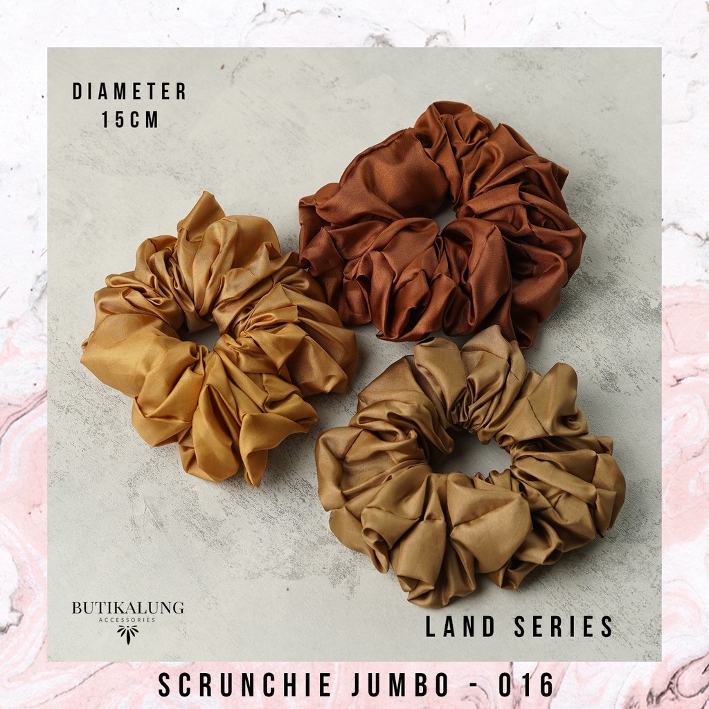 Ikat Rambut Scrunchie Kunciran Kuncir Hijab 016