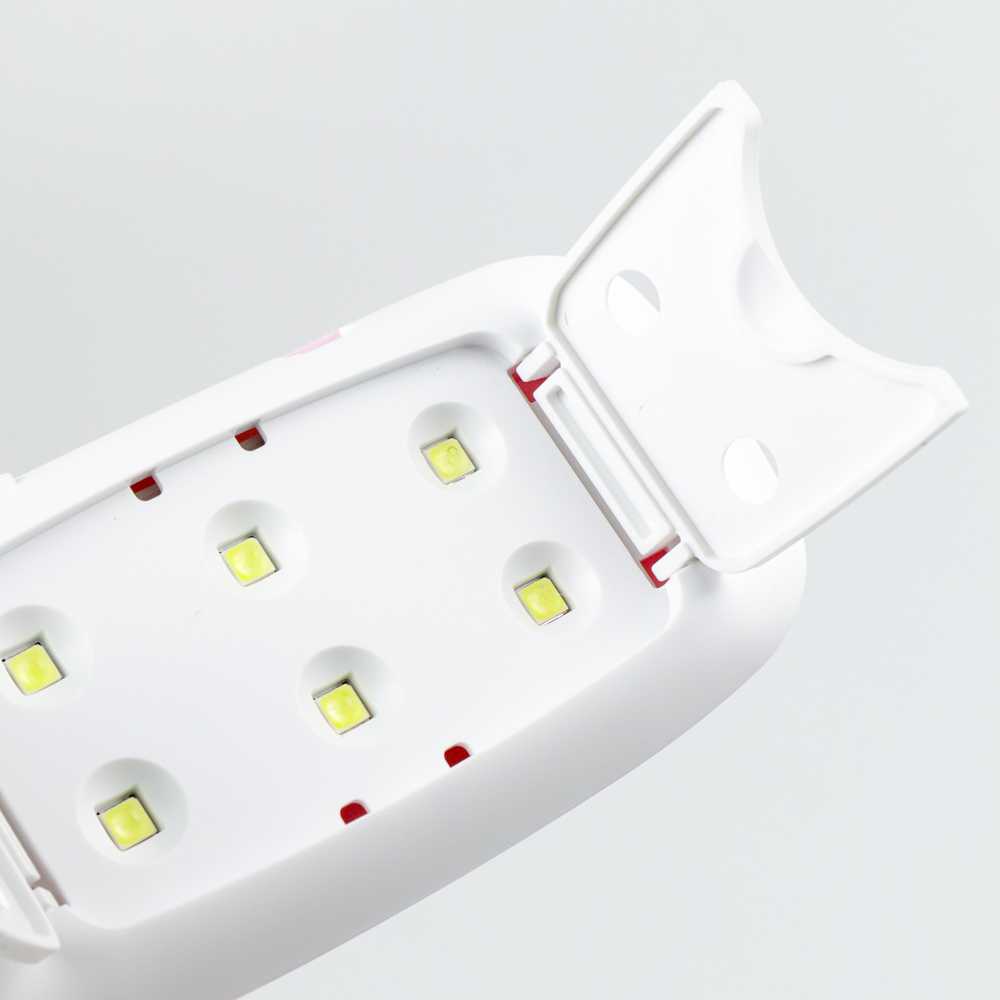 (100% BARANG ORI) Biutte.co Pengering Kutek Kuku UV LED Nail Dryer 6W - J-03