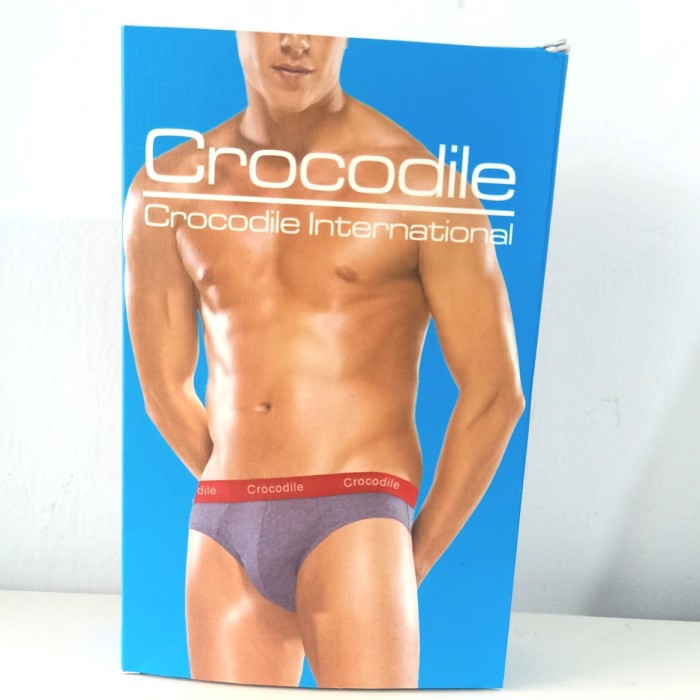 Set isi 2 Pcs Celana Dalam Pria CD Crocodile Underwear Katun Cotton 521-263