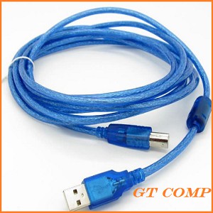 Kabel Printer Usb 5m / 5 Meter Transparan