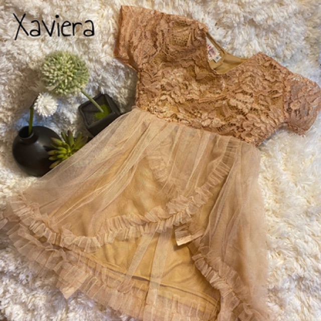 DRESS ANAK XAVIERA / GAUN ANAK / DRESS PESTA ANAK