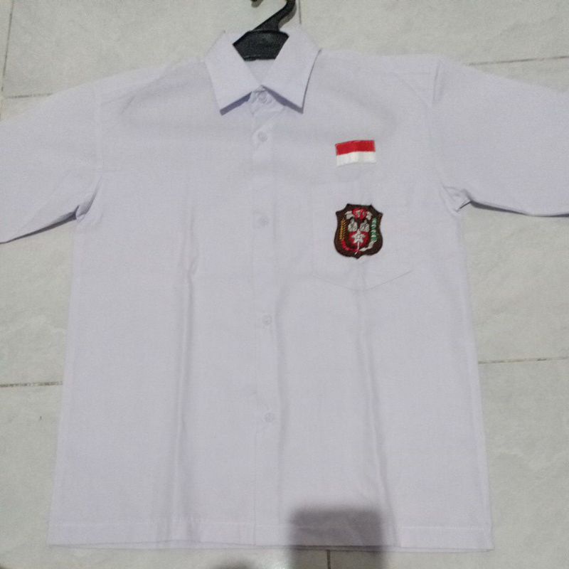 Baju SD Ridho jaya sekolah tangan panjang ukuran 12