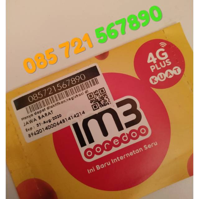 Indosat Im3 cantik urut naik
