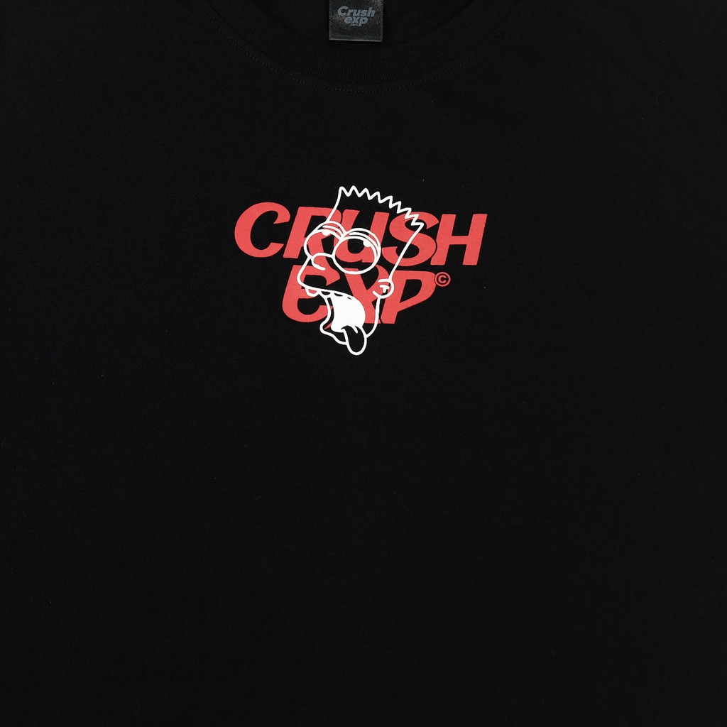 CRUSH EXP Kaos Pendek TSC0843 - BLACK