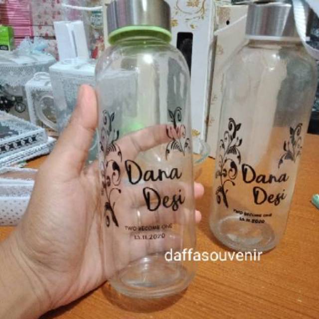 Souvenir tumbler sablon kemas box