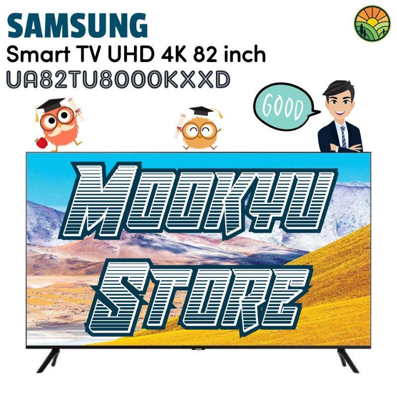 LED SAMSUNG UHD SMART TV 82 Inch UA82TU8000 UA82TU8000KXXD Crystal UHD 4K
