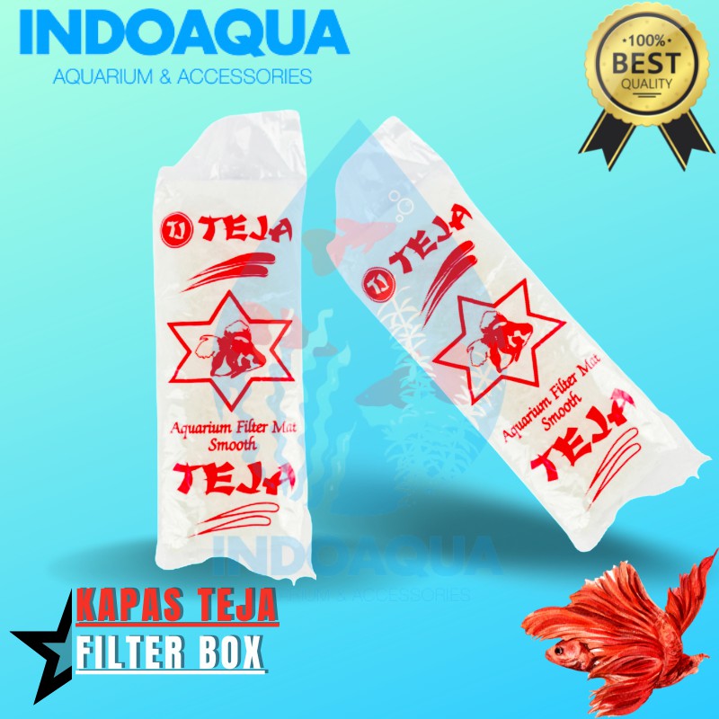 Busa Dakron Filter Aquarium Kapas Dakron Filter Aquarium Top Filter Teja