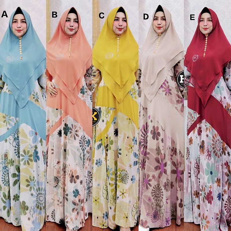 Laquita set syar’I / MELANI SYARI THE SERIES BY HK (PO 28 DESEMBER)