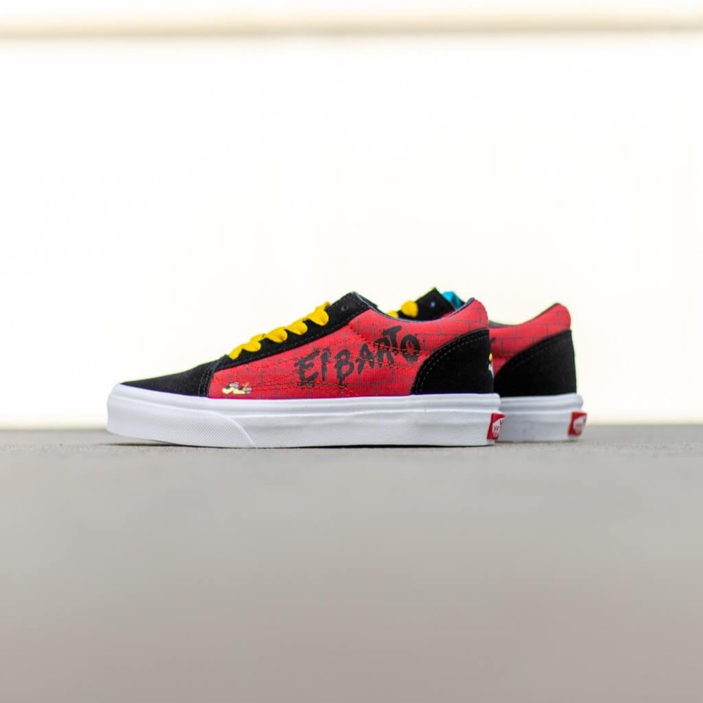 VANS THE SIMPSONS x VANS SK8 LOW EL BARTO ORIGINAL RESMI