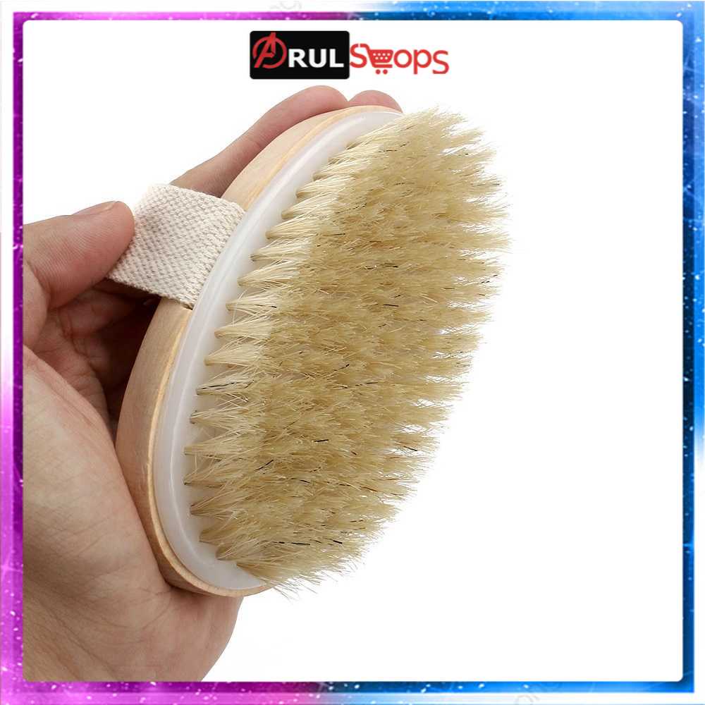 ARS - NICEMAS Sikat Mandi Scrub Badan Bath Brush Soft Bristle - SP884