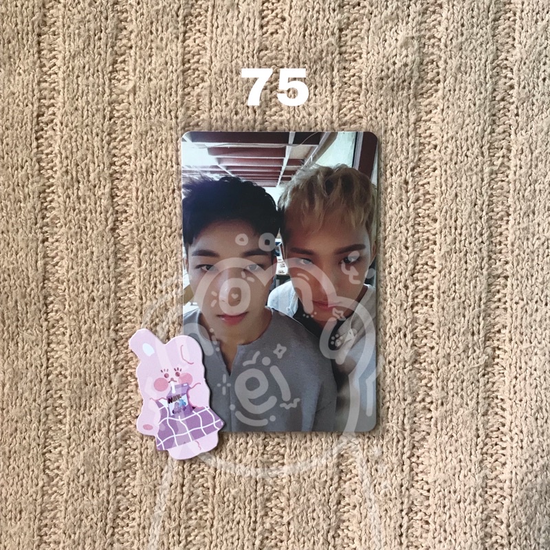 (booked) pc photocard wonwoo mingyu minwon gose going seventeen