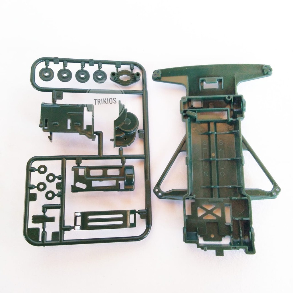 Tamiya Mini 4wd Merk Ruize Dash-CB1 Geo Emperor Type 5 Chassis