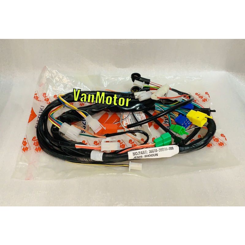 KABEL BODY BODI SHOGUN LAMA OLD SHOGUN KEBO SET KOMPLIT SUZUKI ORI WIRE HARNESS MURAH