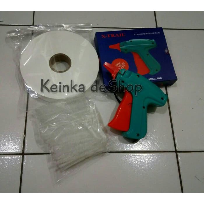 

[Promo] Paket Alat tembak tag gun isinya Pita laundry label penanda cucian 1 terakhir
