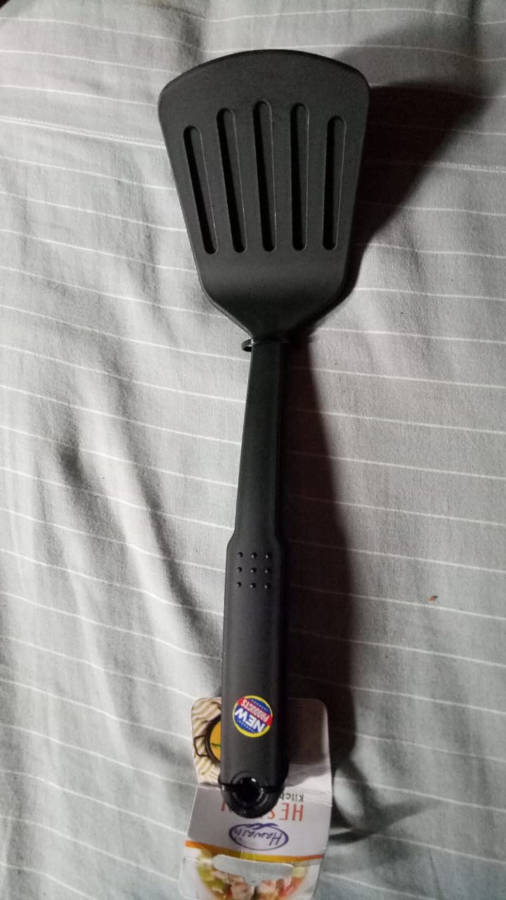 Batamgrosir.id | Sendok Masak Set 2in1 - Spatula Set Isi 2 - Sutil Masak Heston Hawaii 6900c+d