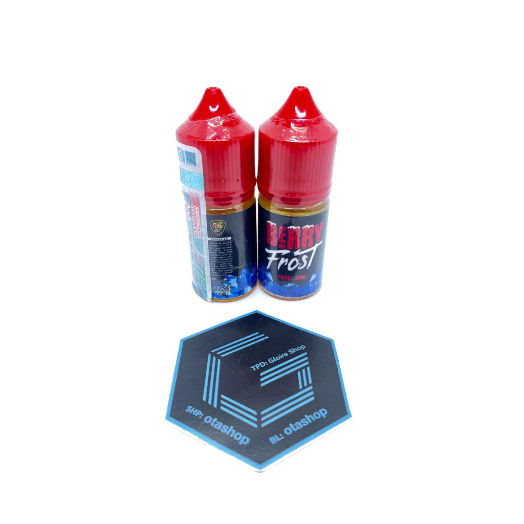 Salt Nic - Berry Frost by Mag 30ml 10mg liquid pod pods strawberry mint premium lokal pita cukai