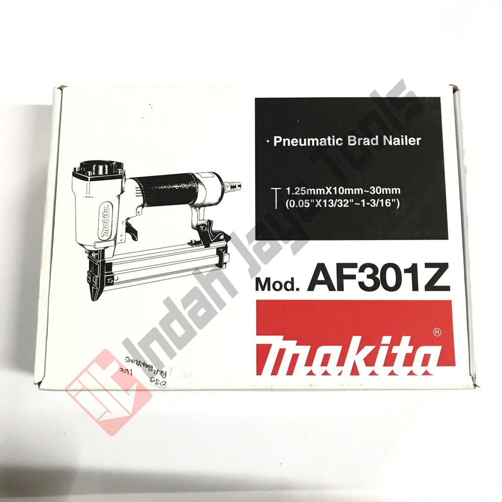 MAKITA AF301Z Air Nailer - Mesin Alat Paku Tembak Staples F30 AF 301