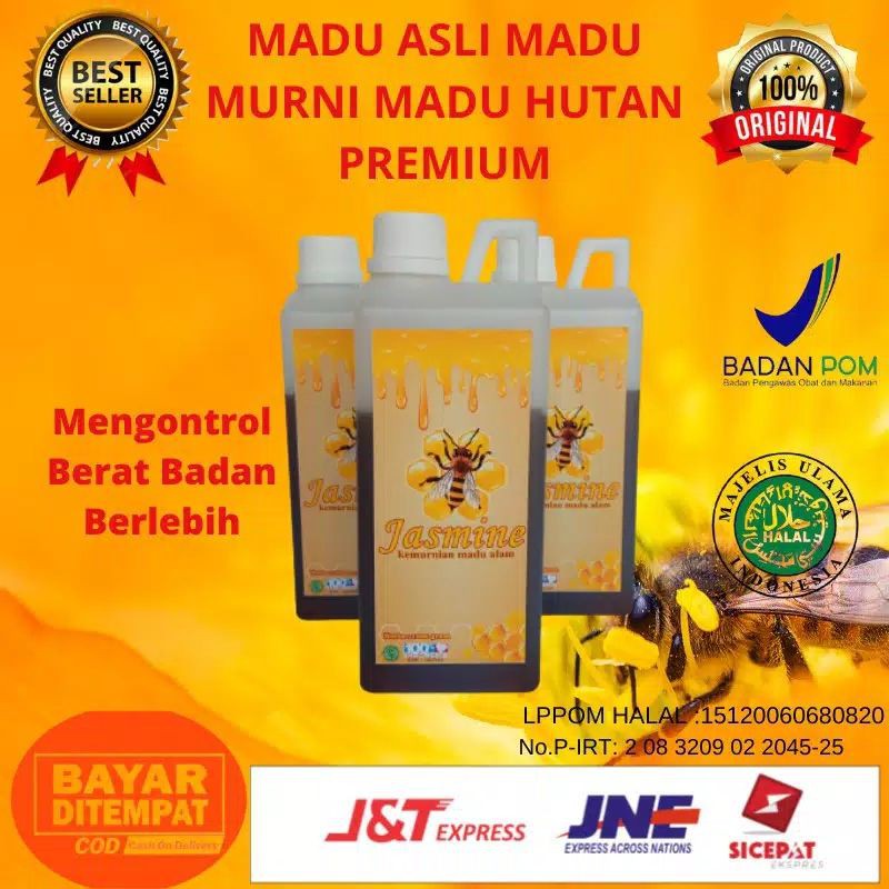 

MADU ASLI MADU MURNI MADU HUTAN ASLI ISI 1 KG / LABEL