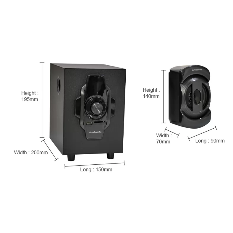 Simbadda CST 2100N+ Speaker