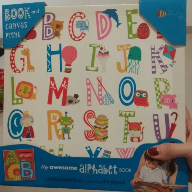 

My Awsome Alphabeth Book + Canvas Print