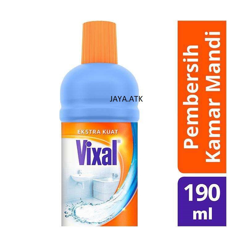 PEMBERSIH KAMAR MANDI VIXAL PEMBERSIH PORSELEN VIXAL BIRU 190 ML EKSTRA KUAT