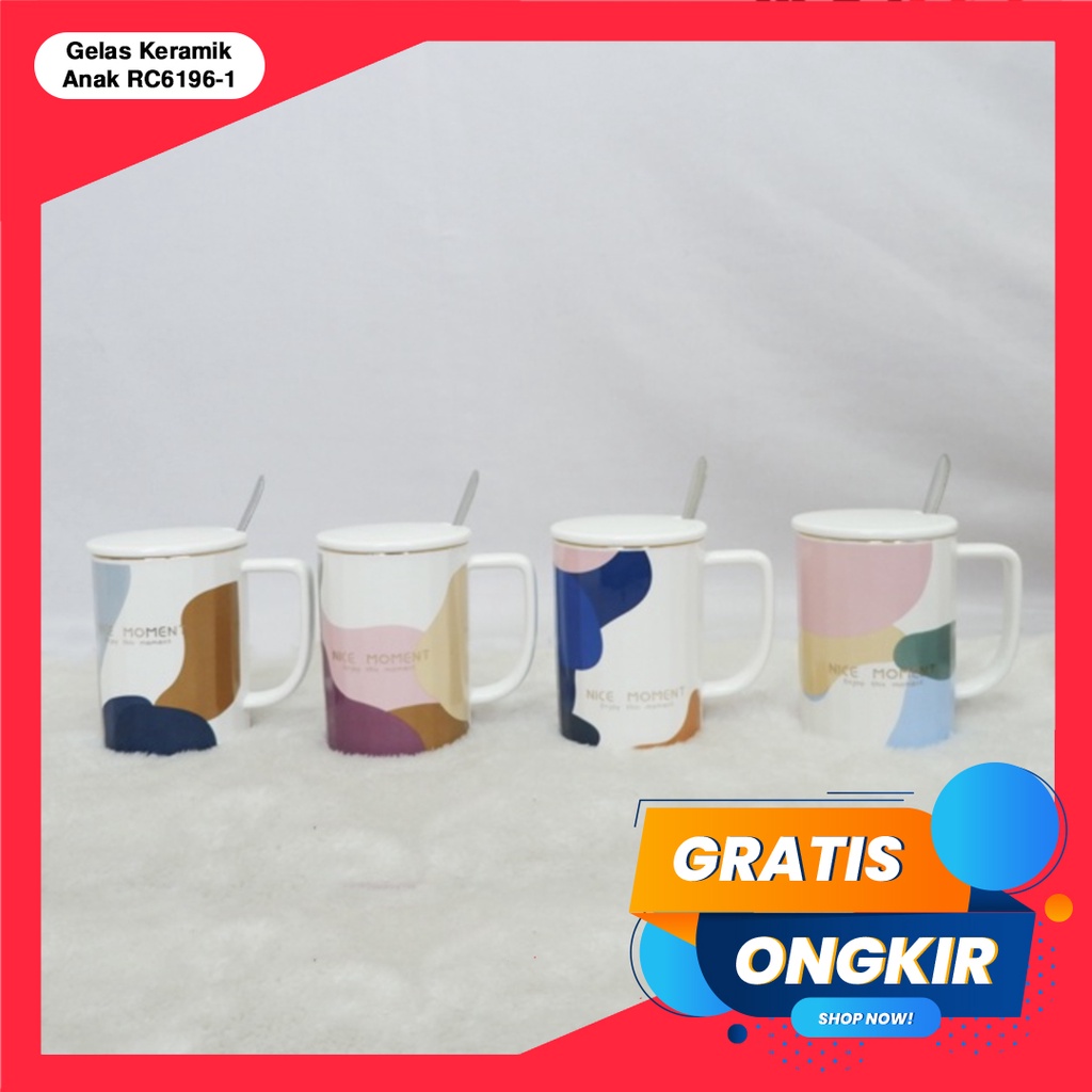 365 Mug Keramik #41054 Cangkir / Gelas Keramik Printing Korea Unik