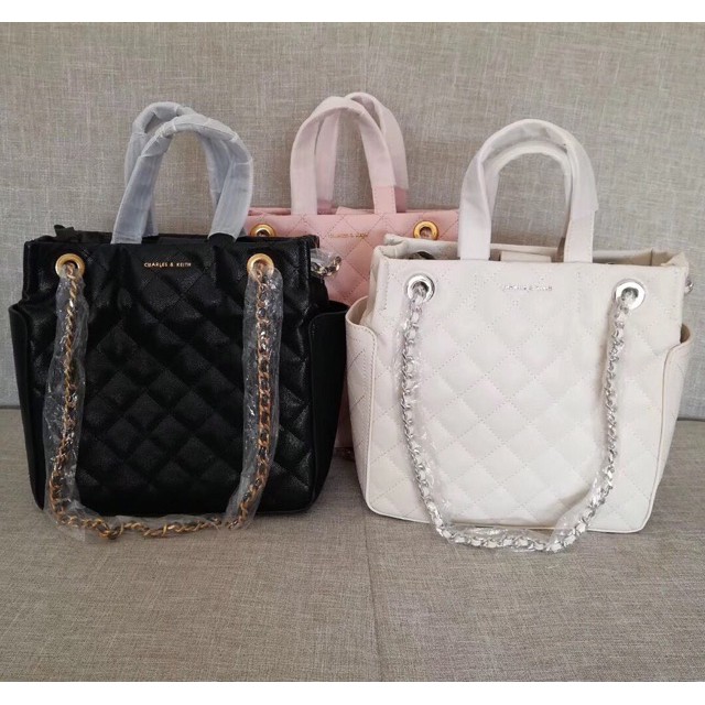 Tas Charles & Keith Cavier Quilted Big Bag Original