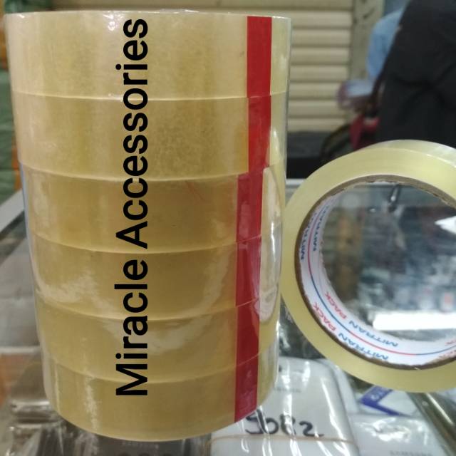 

isolasi 1 inch °24mm panjang 72 yard merek mitra pack