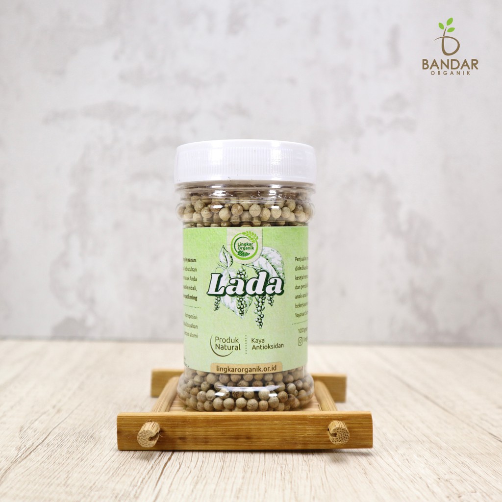 

Biji Lada Putih 100gr / Whole White Pepper - Lingkar Organik
