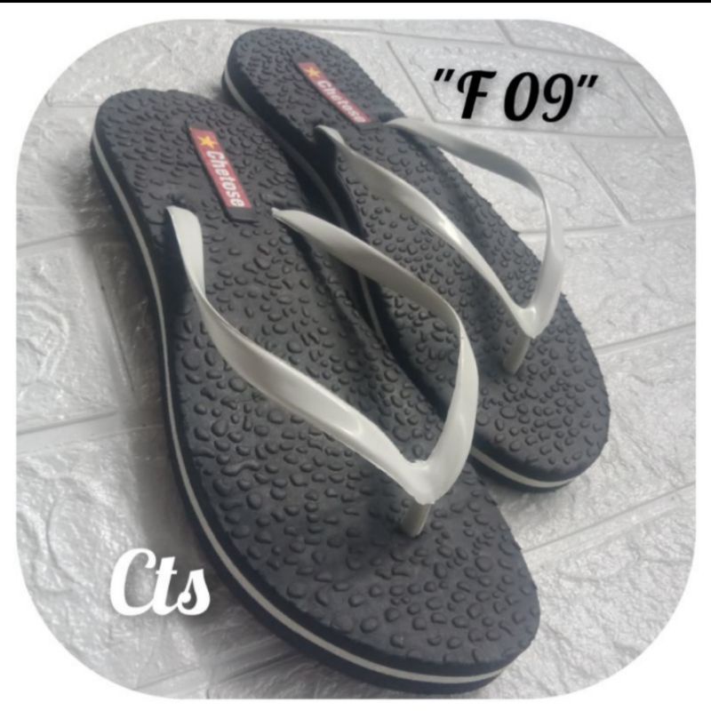 CTS Sandal Jepit Wanita Model Entrik Murah Trendy Original F09